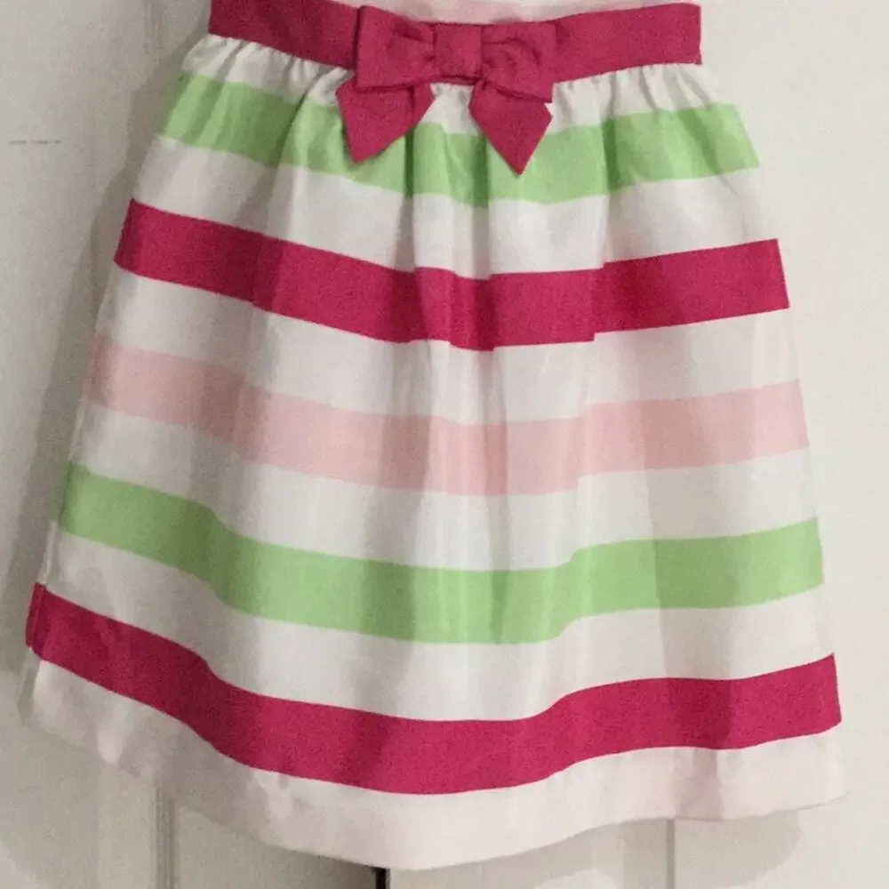 Gymboree striped empire waist dress 18-24m worn 1